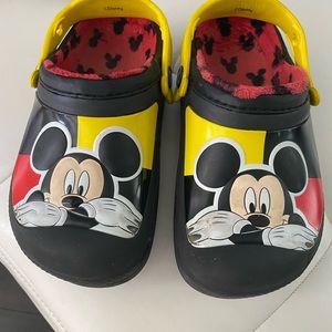COPY - Disney Mickey Fuzzy Boy Crocs size J1